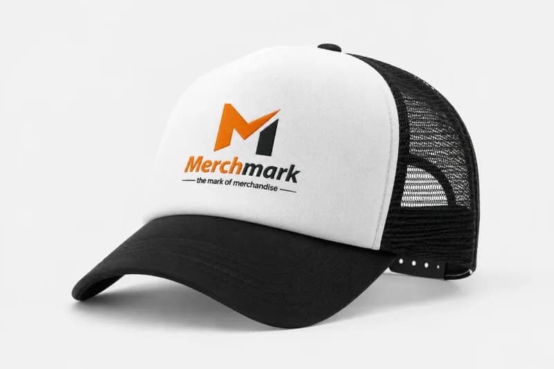 Mesh / trucker cap — Zwart