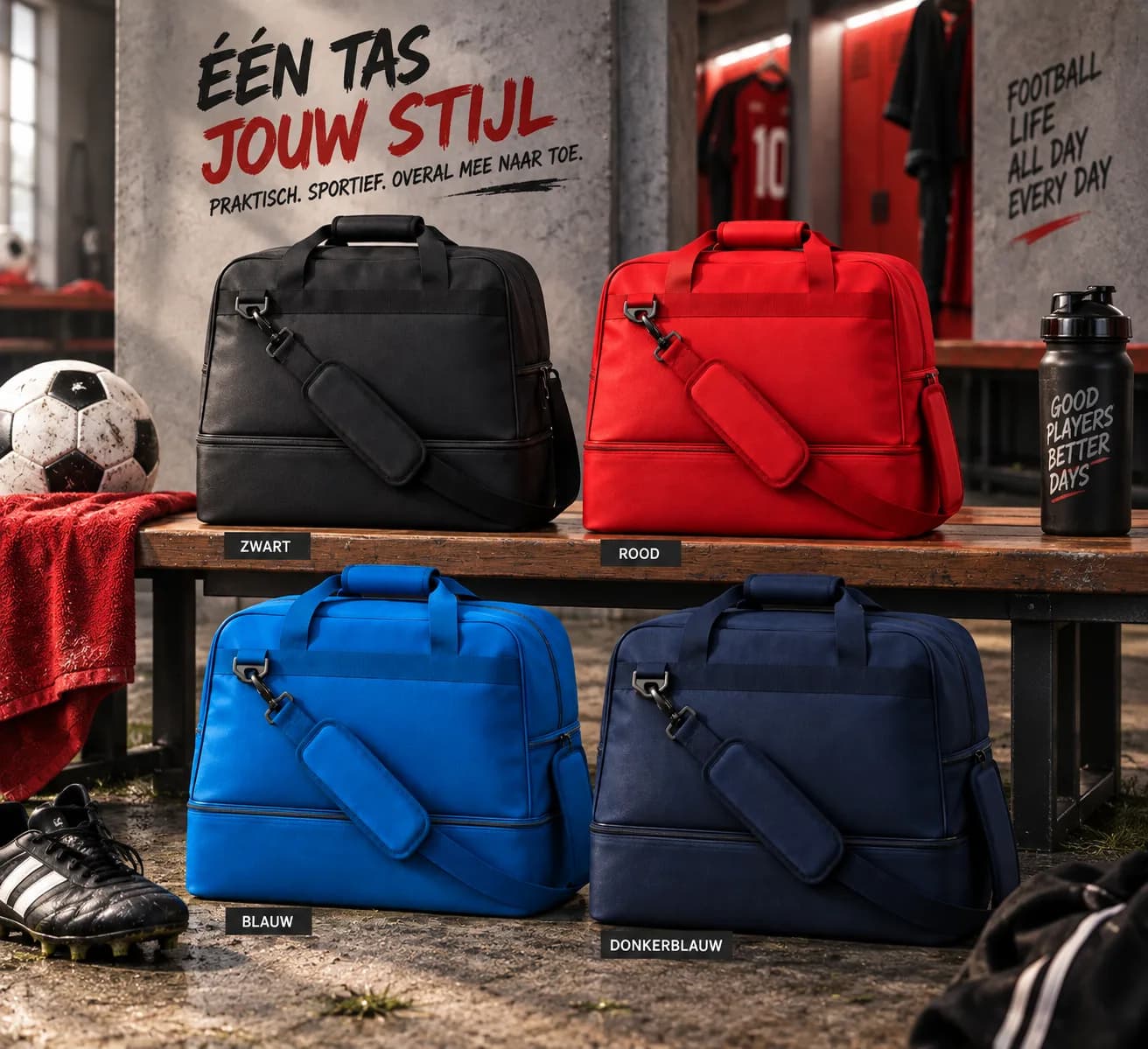 Sporttas productfoto