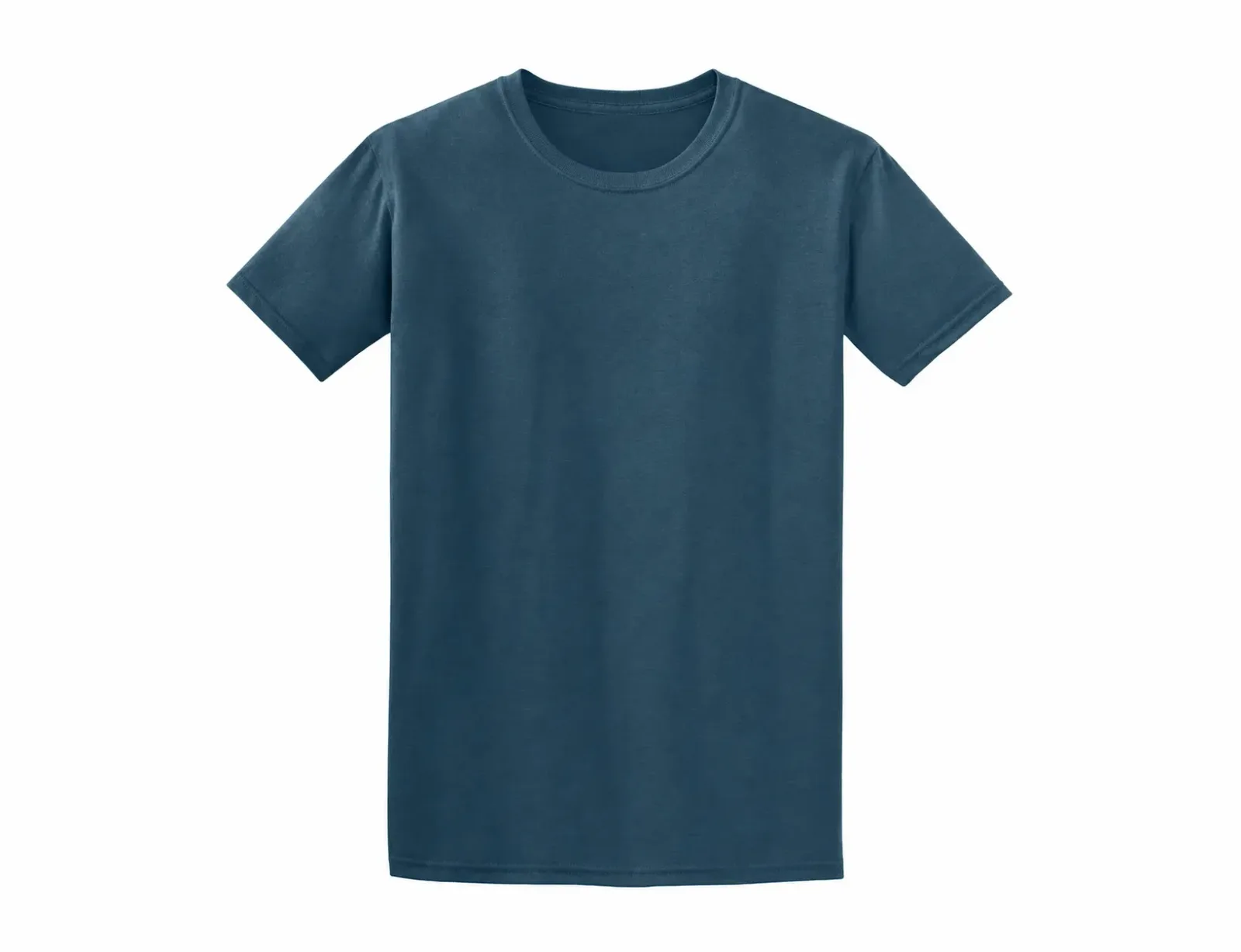 Standaard T-shirt — Indigoblauw